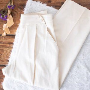 TAHARI pleated 100% wool trousers